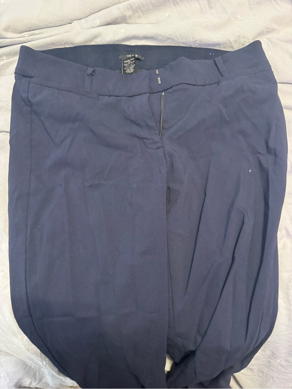 Tailored Navy Women's Dress Pants